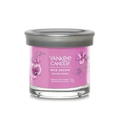 Świece - Yankee Candle Signature Wild Orchid Tumbler Z 1 Knotem 121G - miniaturka - grafika 1