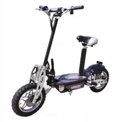 Hulajnogi elektryczne - Hulajnoga Elektryczna 1000W Czarna Najnowszy Model - miniaturka - grafika 1