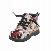 Botki damskie - BUTY WIOSNA JESIEŃ DZIECIECE BOTKI WYGODNE R.27 - miniaturka - grafika 1