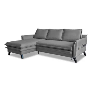 Szary narożnik rozkładany Miuform Charming Charlie, lewostronny - Narożniki - miniaturka - grafika 1