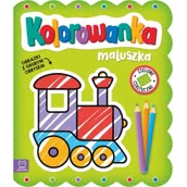 Pozostałe książki - Kolorowanka maluszka. Obrazki z grubym obrysem. Zielone ciasteczko - miniaturka - grafika 1