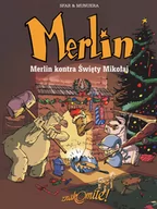 Komiksy dla dzieci - Znakomite Joann Sfar, José-Luis Munuera Merlin. Tom 2. Merlin kontra Święty Mikołaj - miniaturka - grafika 1