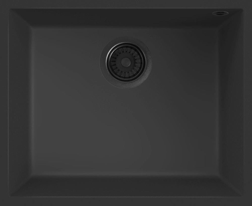 Zlew ELLECI QUADRA 105 podwieszany G40 Tutto Nero
