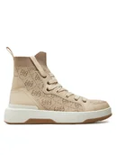 Botki damskie - Guess Botki FLPMNN FAL12 Beżowy - miniaturka - grafika 1