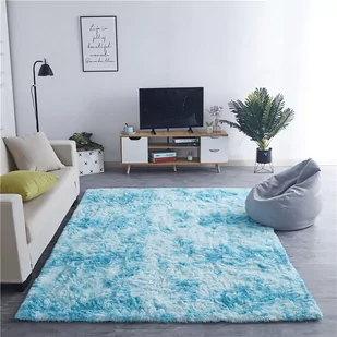 Strado Dywan Ombre Shaggy Strado 120x160 OmbreBlue (Jasny Niebieski) DNDOS120160.SKYBLUE - Dywany - miniaturka - grafika 1
