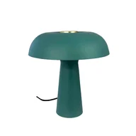 Lampy stojące - Nowoczesna lampka stołowa Iris w skandynawskim stylu, w zielonym kolorze - miniaturka - grafika 1