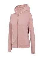 Kurtki i kamizelki sportowe damskie - 4F Bluza w kolorze jasnoróżowym - miniaturka - grafika 1