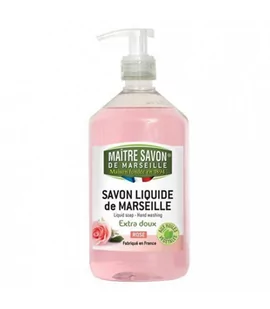 Maitre Savon Mydło marsylskie w płynie róża 500 ml - Mydła - miniaturka - grafika 1