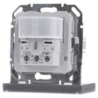 Gniazdka elektryczne - Hager Polo KNX e/s B.x Moduł czujnika ruchu 1,1m z portem magistralnym i czujnikiem temperatury 80262180 80262180 - miniaturka - grafika 1