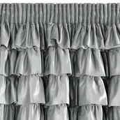 Zasłony - Zasłona EUROFIRANY Aura 140 x 270 cm Srebrny - miniaturka - grafika 1