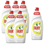 Płyny do naczyń - 6x Płyn do mycia naczyń Fairy 750ml cytryna ZESTAW - miniaturka - grafika 1