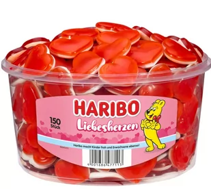 Haribo miłosne serca 150sztuk 1200g - Żelki - miniaturka - grafika 1