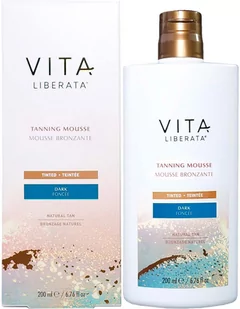 Vita Liberata Tinted Tanning Mousse With Pigment Pianka samoopalająca z pigmentem 200 ml (kolor dark) - Samoopalacze - miniaturka - grafika 3