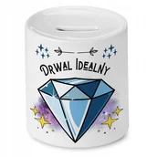 Skarbonki - Dla Drwala Skarbonka na Urodziny na Prezent z Nadrukiem ze Zdjęciem + Opakowanie na prezent (wzór 03) - miniaturka - grafika 1