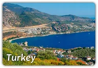Magnesy - TURCJA - Antalya - Krajobraz - Góry Taurus - Magnes na lodówkę - miniaturka - grafika 1