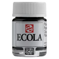Farby i media malarskie - Talens Ecola farba tempera Gwasz 16ml 700 black - miniaturka - grafika 1