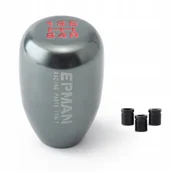 Gałki zmiany biegów - Uniwersalna Gałka Zmiany Biegów Aluminiowa 5-BIEGÓW Tytanowa - miniaturka - grafika 1