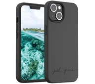 Etui i futerały do telefonów - Just Green 100% ECO do iPhone 14 Pro Max (czarny) - miniaturka - grafika 1