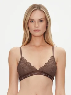 Guess Biustonosz z fiszbiną O4YC00 PZ01C Brązowy - Biustonosze - miniaturka - grafika 1