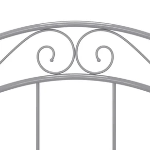 Lumarko Rama łóżka, szara, metalowa, 90x200 cm - Łóżka - miniaturka - grafika 8