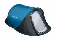 Namioty - Dunlop namiot kopułowy dla 2 osób, kolor niebieski/szary, 255 x 155 x 95 cm - miniaturka - grafika 1