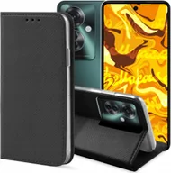 Etui i futerały do telefonów - Hello Case ETUI Z KLAPKĄ DO OPPO RENO 11F 5G CZARNE ZAMYKANE MAGNETYCZNE KABURA FLIP - miniaturka - grafika 1