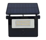 Lampy ogrodowe - LED Zewnętrzny solarny reflektor z czujnikiem LED/5W/3,7V 4200K IP44 - miniaturka - grafika 1