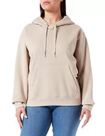 Bluzy damskie - G-STAR RAW Damska bluza z kapturem Premium Core Sw Wmn Ls, beżowy/khaki (Dk Brick C235-1214)b, XS - miniaturka - grafika 1