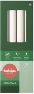 Świece - Świeca stołowa BOLSIUS Essentials 8H 23CM 8szt. MROŹNA BIEL - miniaturka - grafika 1
