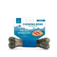 Przysmaki dla psów - Pokusa Chewing bone OMEGA 17cm kość do żucia z dodatkiem łososia - miniaturka - grafika 1