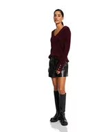 Swetry damskie - Morgan Sweter damski, Red Velvet, L - miniaturka - grafika 1
