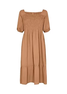 SOYACONCEPT Damska sukienka SC-RADIA 134, kolor brązowy (Desert Brown), rozmiar S, pustynny brąz - Sukienki - miniaturka - grafika 1