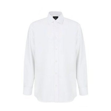 Biała bawełniana koszula męska Regular Pako Lorente roz. XXL