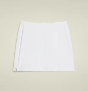 Spódnica dziewczęca Wilson  Youth Team Flat Front Skirt Bright White M - Spódnice - miniaturka - grafika 1