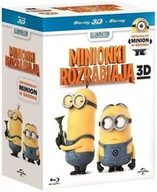Pozostałe filmy Blu-Ray - Minionki rozrabiają + Stress Ball oryginalny Minionek 3D + 2D Blu-ray) - miniaturka - grafika 1