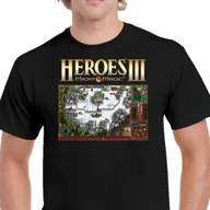 Koszulki męskie - P038 KOSZULKA HEROES 3 HEROES III OF MIGHT AND MAGIC GRA CZARNA XL - miniaturka - grafika 1