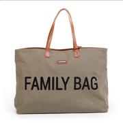 Torby i organizery dla mam - CHILDHOME Torba Family bag KHAKI - miniaturka - grafika 1