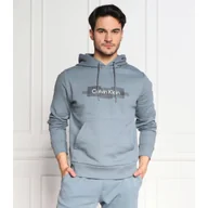 Bluzy męskie - Calvin Klein Bluza BOX STRIPED LOGO | Regular Fit - miniaturka - grafika 1