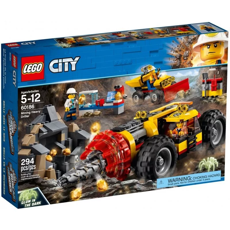 LEGO Ciężkie wiertło górnicze 60186