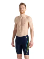 Kąpielówki męskie - Arena Kąpielówki w kolorze granatowym - miniaturka - grafika 1