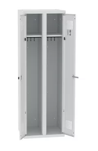 Szafka pracownicza dwukomorowa - wspólne zamknięcie SUM WZD 320 - Szafki BHP - miniaturka - grafika 1