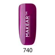 Lakiery hybrydowe - Makear Makear lakier hybrydowy 740 Glamour 8ml 2140-uniw - miniaturka - grafika 1