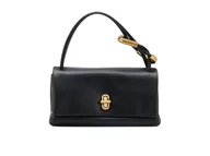 Torebki damskie - MARC JACOBS Mini podwójna torba damska, czarne - miniaturka - grafika 1