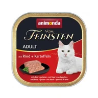 Mokra karma dla kotów - Animonda Tacka Dorosłe z Wołowiną i Ziemniakami tacka 100g 2323 - miniaturka - grafika 1