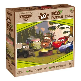 Puzzle dwustronne eko 60 el Auta Nowa - Puzzle - miniaturka - grafika 1