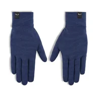 Rękawiczki - Rękawiczki zimowe unisex Salewa CRISTALLO LINER niebieskie 00-0000028214_8677 - miniaturka - grafika 1
