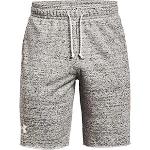 Under Armour Męskie szorty UA Rival Terry, wygodne spodenki sportowe, sportowe krótkie spodnie z materiału French Terry - Spodenki damskie - miniaturka - grafika 1