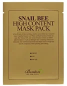 Maseczki do twarzy - Benton Benton Snail Bee High Content Mask Pack Maska w płacie wykonanym z czystej bawełny - miniaturka - grafika 1