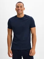 Koszulki męskie - JOOP! Koszulka męska - JJ-22Priamo Mężczyźni Bawełna niebieski jednolity, XL - miniaturka - grafika 1