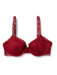 Calvin Klein Damski biustonosz Balkon z podszewką Lght, Czerwony dywan, 75E - Biustonosze - miniaturka - grafika 1